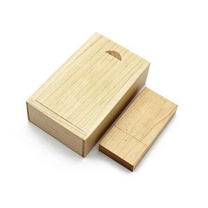 Buy cheap Custom Logo Wooden USB Flash Drive Stick With Sliding Lid Gift Package Box from wholesalers