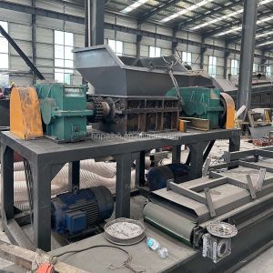 Waste Recyling Industrial dedicated fragments machine Used Tire Shredder Machine