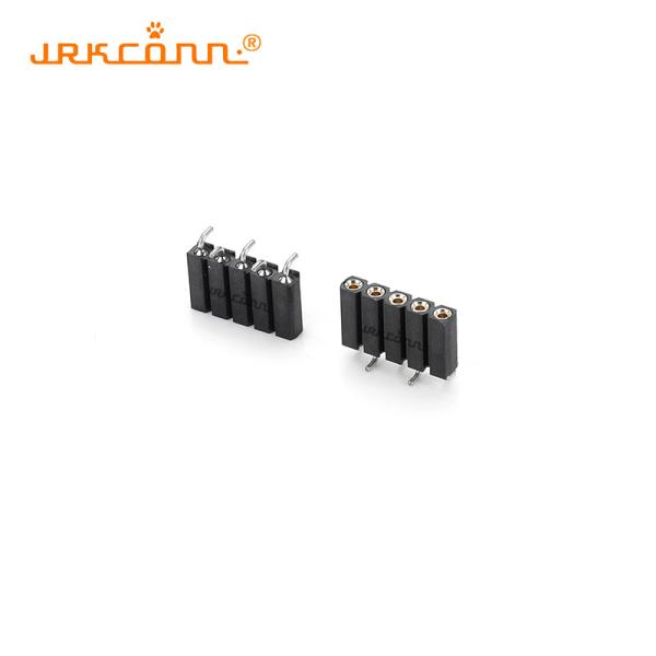 Buy cheap Brass Terminals 2.54mm Pitch SMT Pin Female Connector for Single Row Header PCB Header from wholesalers