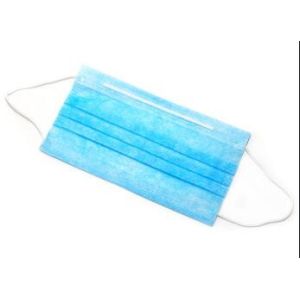 Super Soft Cloth 3 Ply Sterile Disposable Mask , Face Mask Earloop 3 Ply