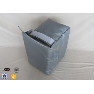 Fire Retardant Grey Thermal Insulation Covers , High Temp Insulation Blanket