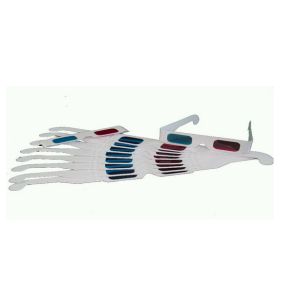 Popular anaglyph 3d glasses red cyan For Normal PC / 3D Books And 3D Magazines
