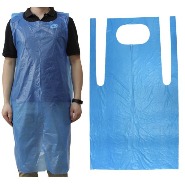 Quality Polyethylene Disposable Aprons for Light Duty Applications for sale