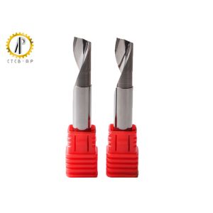 Buy cheap Solid Tungsten Carbide Single Flute End Mill HRC45 from wholesalers