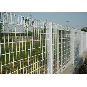 Buy cheap Green Pvc Coated Double Loop Roll Top Fencing Modern product
