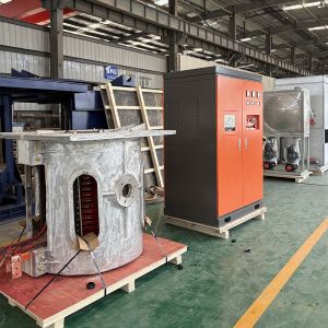 Buy cheap 500kg Iron Steel Scraps Smelting Furnace Induction Melting Furnace from wholesalers