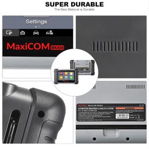 Buy cheap Autel Original MaxiCOM MK808 Diagnostic Tool 7-inch LCD Touch Screen Swift Diagnosis Functions of EPB/IMMO/DPF/SAS/TMPS from wholesalers