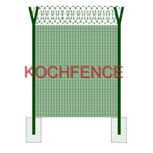 Buy cheap Commercial 358 Security Fence / Prison Electric Fence Convenient Installation from wholesalers