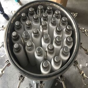 Stainless Steel Multi Cartridge Filter Housing for 2-20 Cartridges 50 GPM Flow