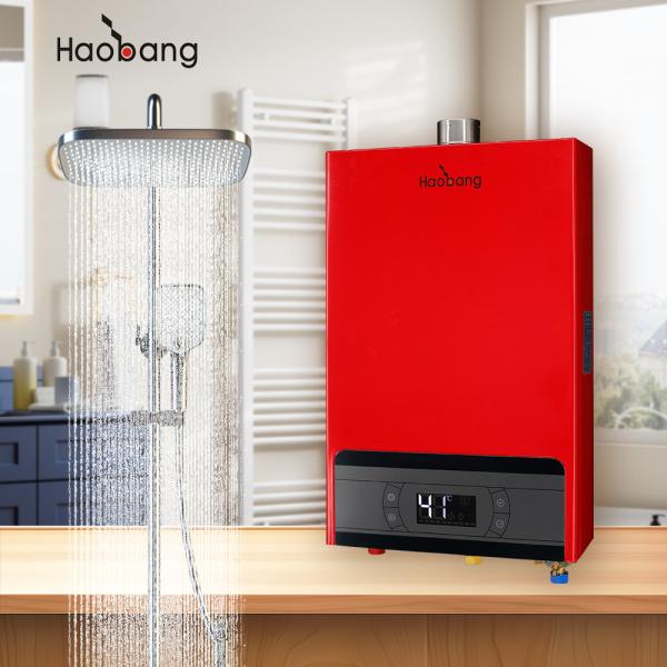 Quality NG 2000Pa /LPG 2800Pa Power Vented Gas Water Heater With Energy Savings And Constant Temperature Heating for sale