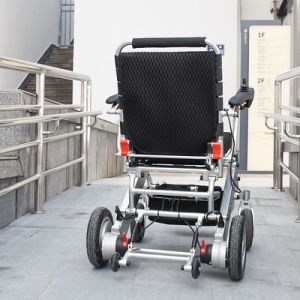 Buy cheap 6km/H Lithium Battery Foldable Electric Wheelchair For Disabled from wholesalers