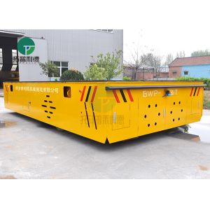 Buy cheap Steel Industry Production Line Battery Driven Steerable Trackless Transfer Trolley from wholesalers