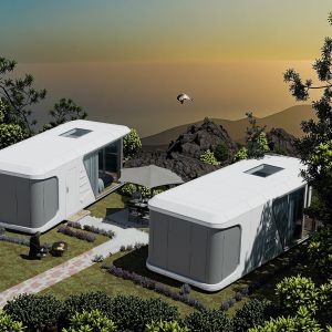 Custom Luxury Space Capsule House with CE ISO Certification