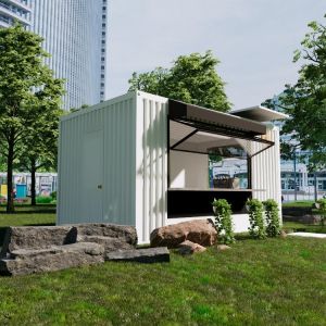 Detachable Container House with Fireproof EPS Sandwich Panel and Customizable