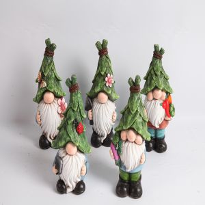 Buy cheap Fade Resistant Polyresin Garden Ornaments Lightweight Gnome Resin Home Decor from wholesalers