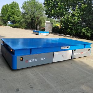 Buy cheap Conveyor Industrial Transfer Carts Omnidirectional Load Transfer Trolley from wholesalers