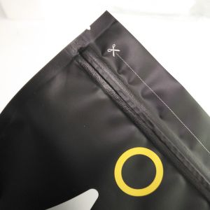 Buy cheap 1 kg 500 grams 250 grams Stand Up Black Matte Coffee Packaging Bag With Top Zipper and Aluminum Foil Inside Bags from wholesalers