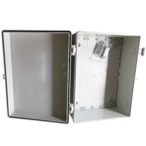 Buy cheap Grey White Waterproof Terminal Junction Box / Hinged Plastic Electrical product