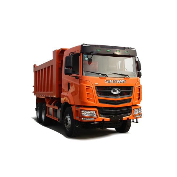 Buy cheap 6x4 Drive Wheel Construction Dump Truck Mechanical With Synchronizer from wholesalers