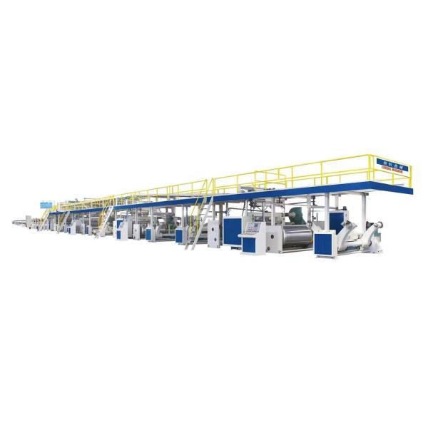 Quality High Speed 3ply Corrugated Cardboard Making Machine for Customized Width of Paperboard for sale