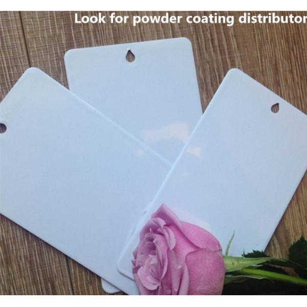 Epoxy Polyester White Powder Coating Electrostatic Spray Semi Gloss