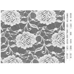 Buy cheap Shiny Dress Lingerie Lace Fabric Polyester Washable Breathability from wholesalers