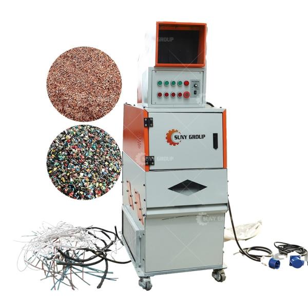 30-50kg/h Capacity Mini Wire Cutting and Separating Machine for Scrap Wire
