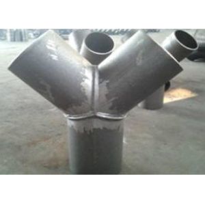 Pipeline Y - Shaped Butt Welded Tee Pipe Fittings
