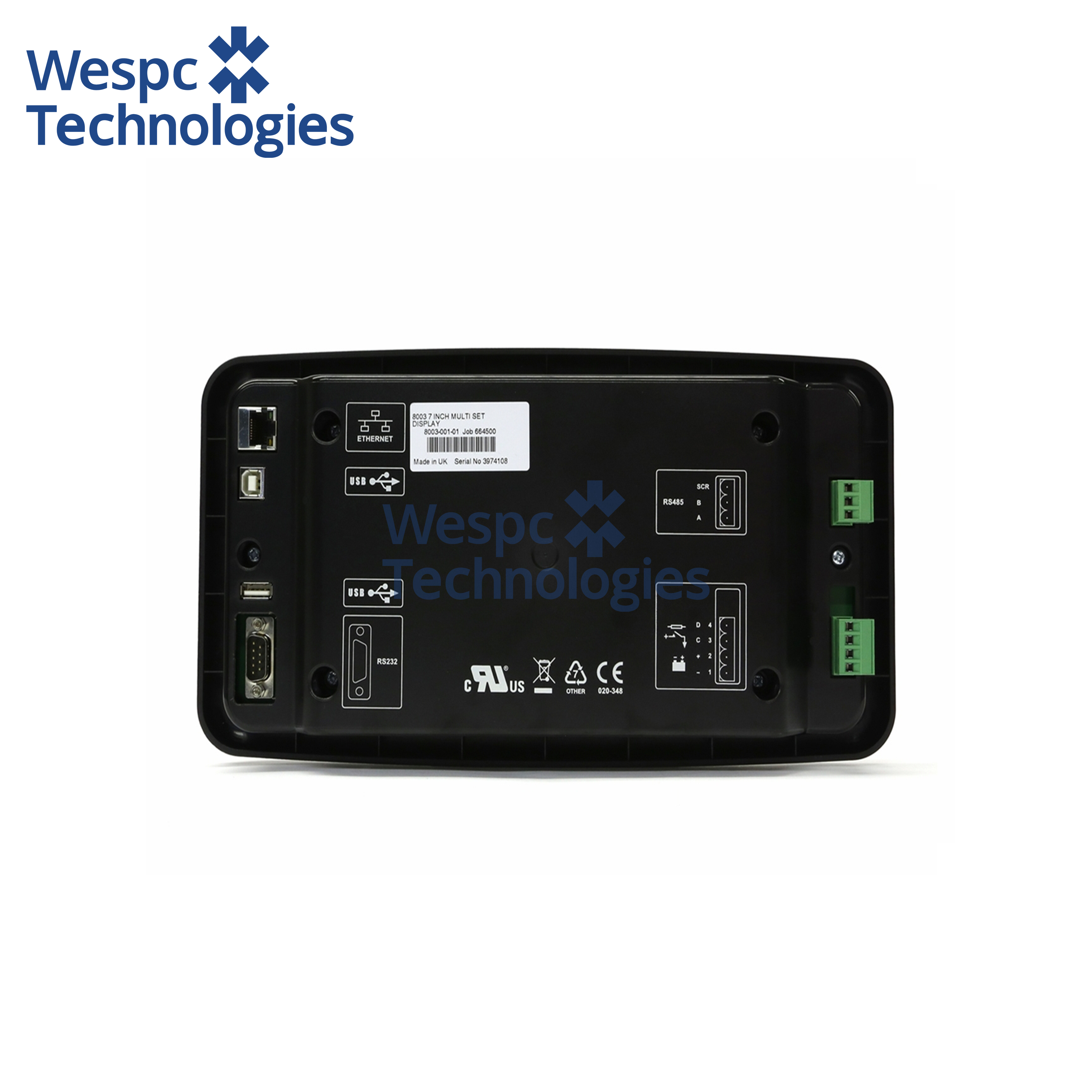 Buy cheap WESPC Original DSE8003 MKII 7 Graphical Colour Multi-Set Remote Overview Display from wholesalers