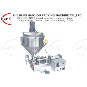 Buy cheap Durable Filling Machine Paste Filler , Single Head Sauce Filling Machine from wholesalers