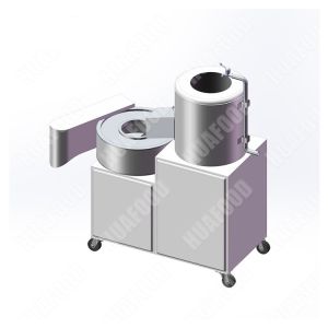 Buy cheap Vertical Continuous Brush Cassava Washing And Sweet Potato Peeling Machine from wholesalers