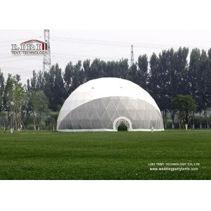 Buy cheap Huge 55m Diameter Geodesic Geo Shelter Dome Tent Strcuture For Big Event from wholesalers