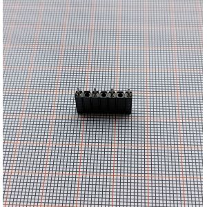 Terastor Round hole socket/Female Header 2.54mm 1*7P Empty three holes