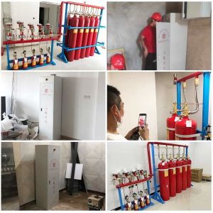 Buy cheap Automatic FM200 Pipe Line Fire Extinguisher For Date Room from wholesalers