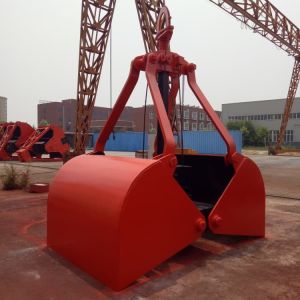 Buy cheap Mechanical Grab Clam Lifting Bucket For Crane Four Rope from wholesalers