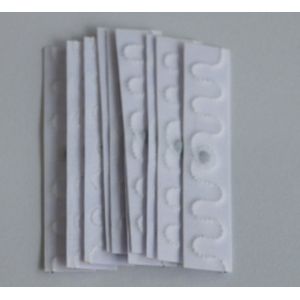 Laser Printing Plastic Laundry Tags 860 - 960MHZ With Long Range Reading