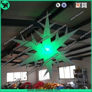 Buy cheap Inflatable Snowflake With LED Light,Lighting Inflatable Snow Flower from wholesalers