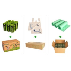 Buy cheap Large Biodegradable Compost Bags Refuse Garden Waste Dustbin Liners Sacks from wholesalers