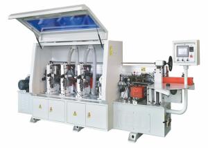 Buy cheap High Efficiency Woodworking Edge Banding Machine With PLC Touch Screen product