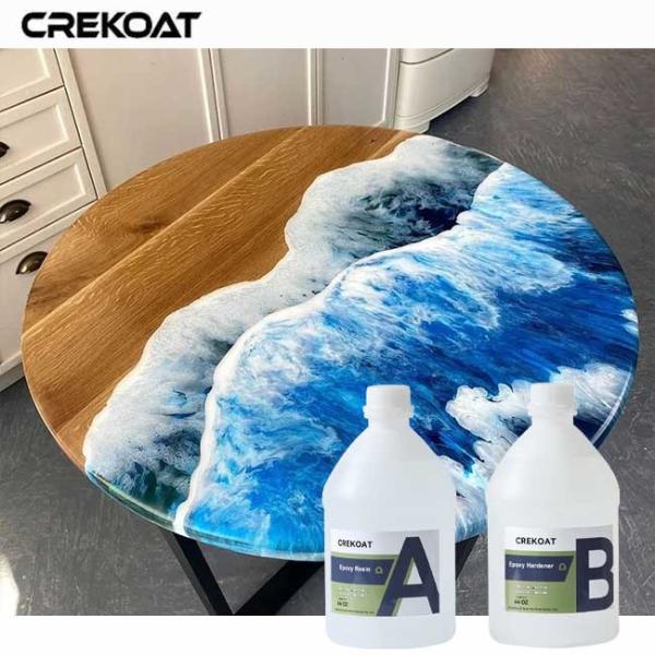 1/1 Ratio Clear Epoxy Resin Ideal For Creating Custom Resin River Tables