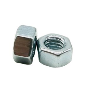 DIN934 Middle M5 Stainless Steel Nuts Hexagon Zinc Plated