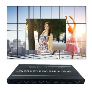 Buy cheap 4K CEC & Web Control Video Wall Processor with 4-in 9-out HDMI & DP Input and 3x3 Seamless Switching from wholesalers