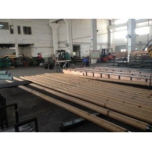 Micro Alloy Steel Chrome Piston Rod , 20MnV6 Chrome Plated Rod