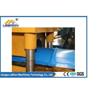 Buy cheap Ridge Cap Roll Forming Machine Color Steel Tile Roll Forming Machine PLC Control System from wholesalers