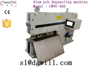 Buy cheap Durable Pneumatic PCB Depanelizer Machine Circular blade moving from wholesalers