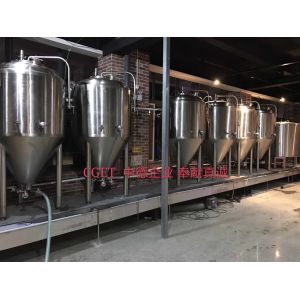 Buy cheap Commercial Cylindro Conical Fermenter Micro Brewery Fermentation Equipment 2BBL 3BBL from wholesalers