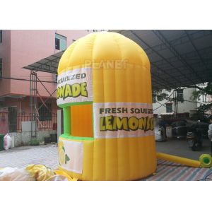 Advertising Portable Concession Inflatable Lemonade Booth Lemonade Stand Display