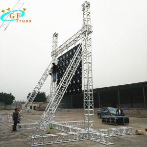 Buy cheap Quickly Assemble 6082-T6 Aluminum Lighting Truss 50*3mm from wholesalers