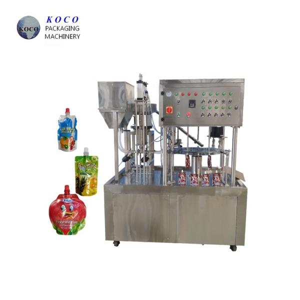 KOCO Self supporting bag filling machine Plastic cover bag automatic filling