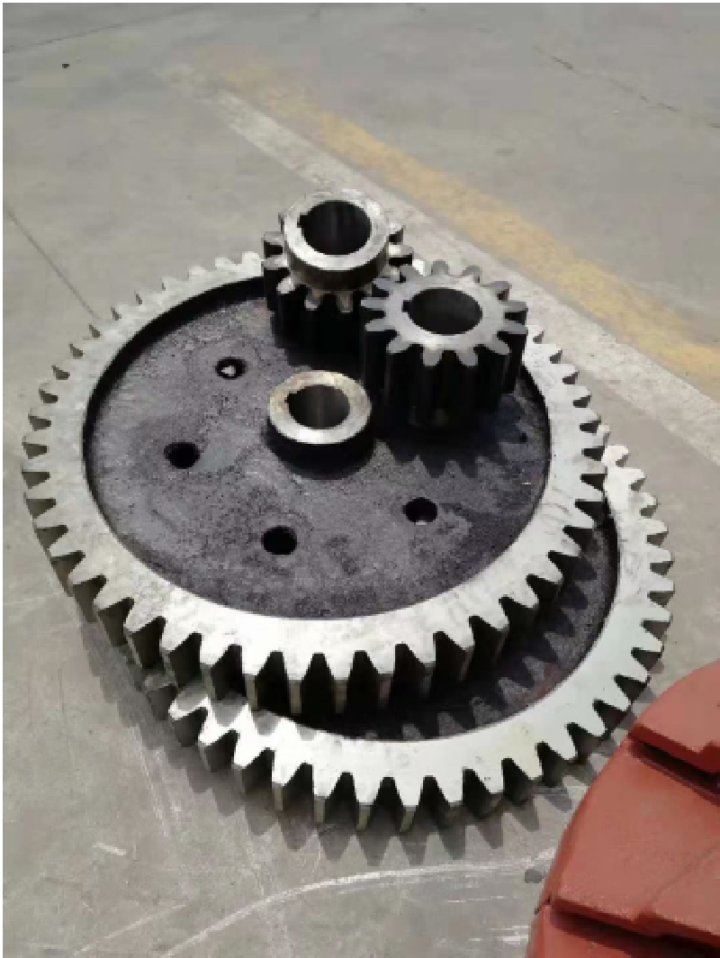 Buy cheap Ball mill small gear ring manganese steel casting gear support customization product
